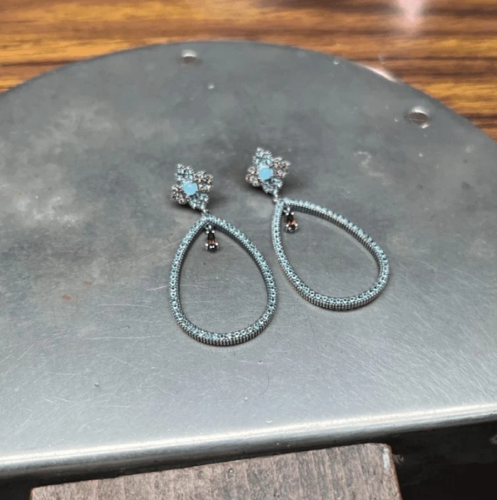 Pendientes Charlotte Blu