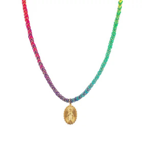 Collar corto POWER - Multicolor - Oro -