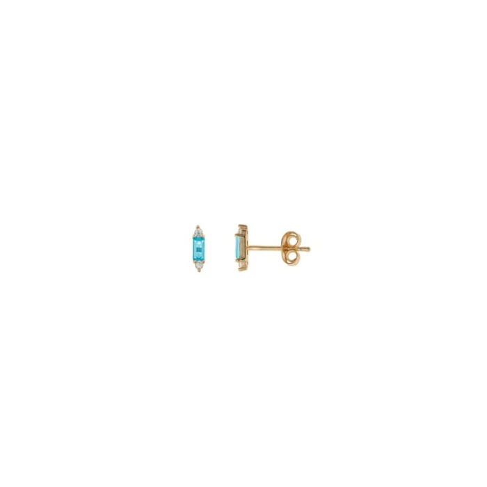 PLATA SALVATORE PENDIENTES DORADOS CIRCONITA