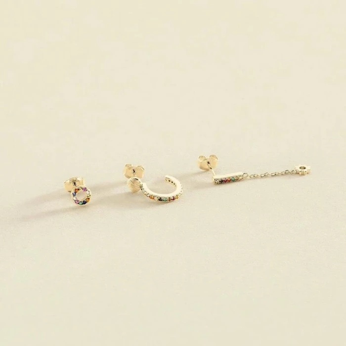 PIERCING MINI RAINBOW - MULTICOLOR
