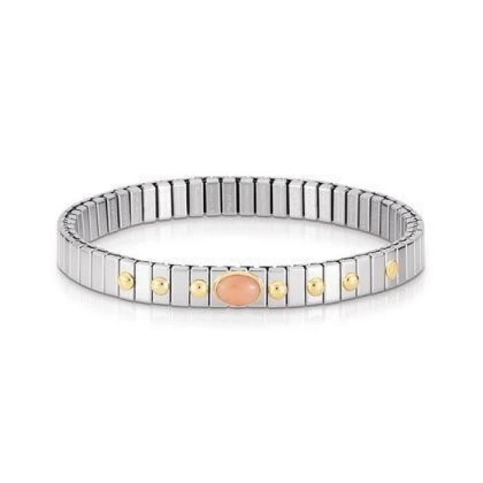 PULSERA NOMINATION ACERO Y ORO