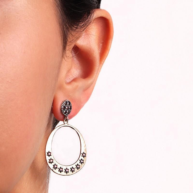 PLATA PLATADEPALO PENDIENTES