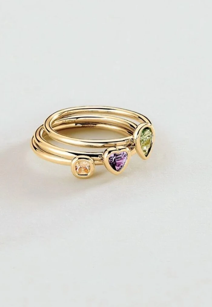 Anillo TRIPLE fino CANDY