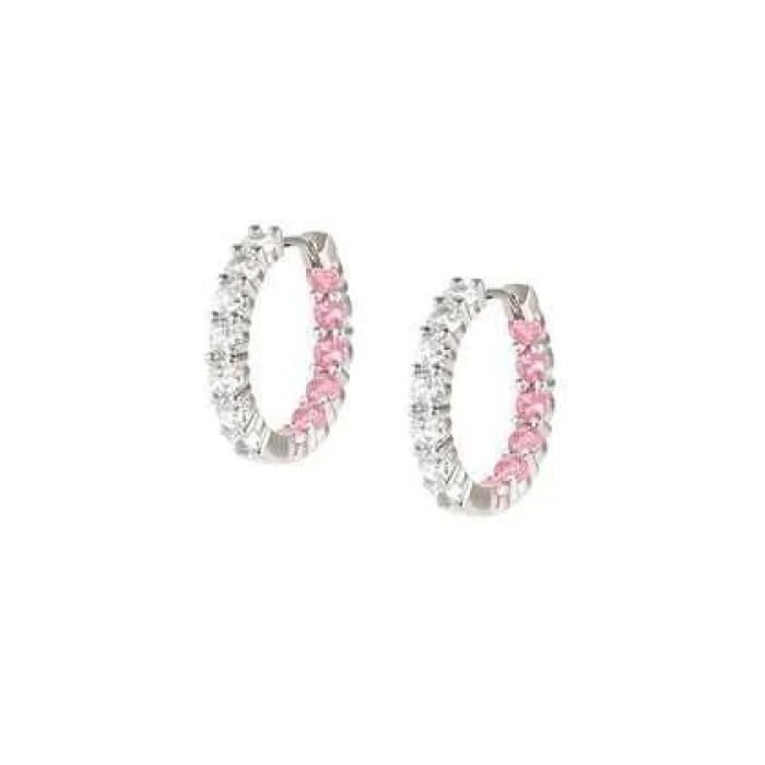 Pendientes CHIC&CHARM ed. JOYFUL en plata 925 y circonitas (BICOLOR)