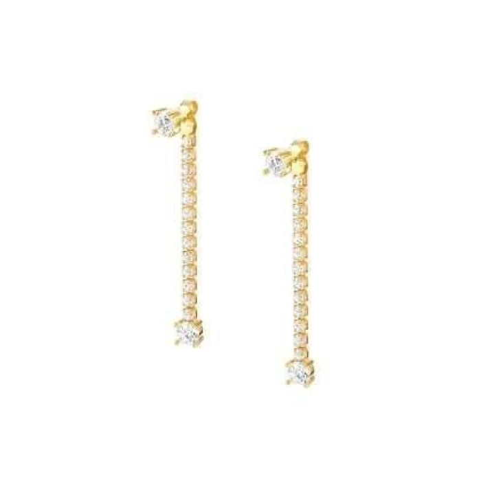 Pendientes CHIC&CHARM ed. JOYFUL en plata 925 y circonitas (COLGANTES)