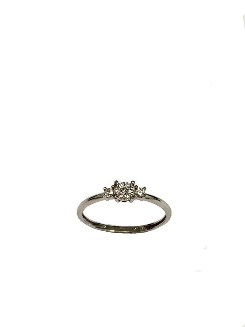 SORTIJA OB DIAMANTES 0,10CTS HSI2