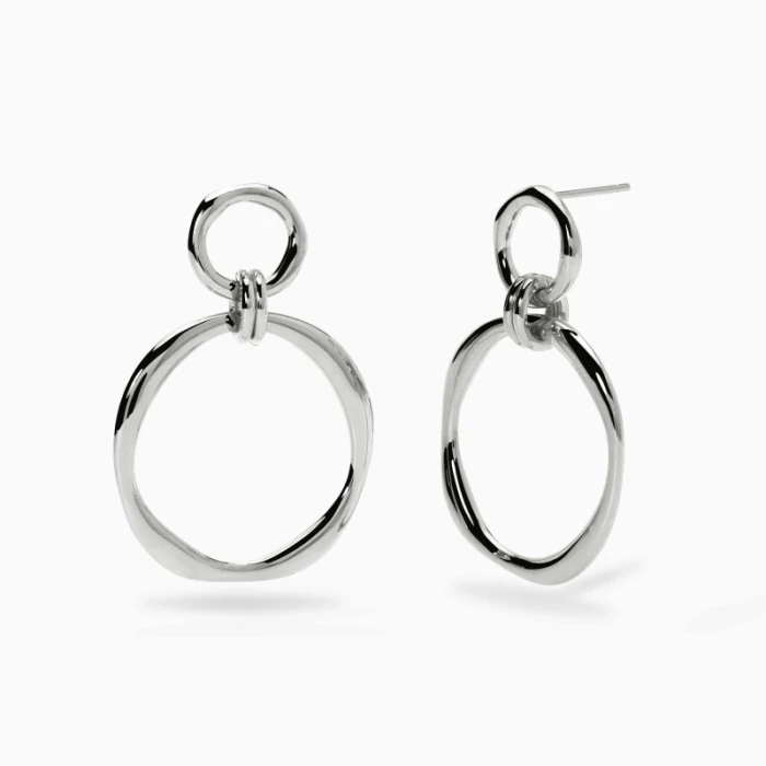 Pendientes con colgantes redondos