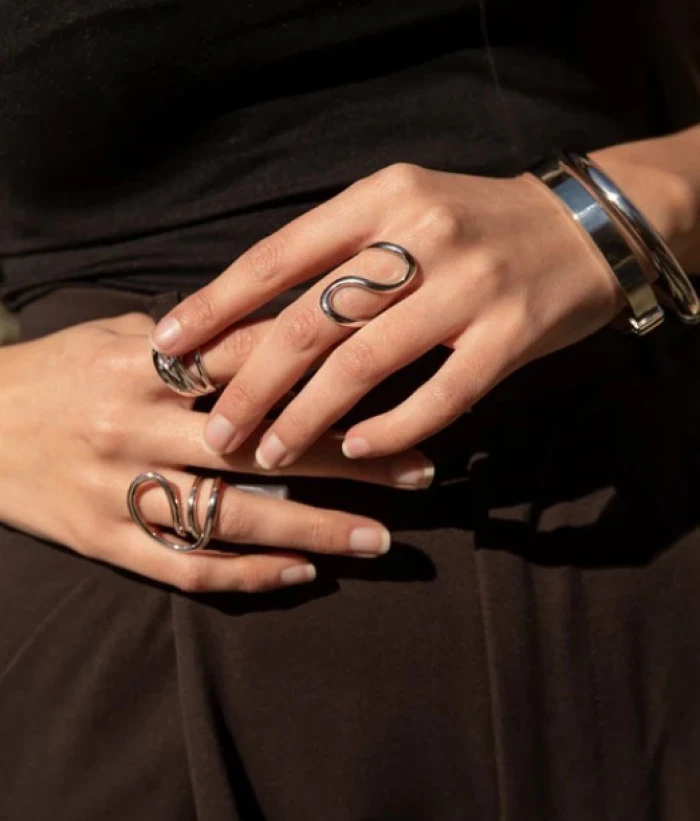 ANILLO OLA IRREGULAR