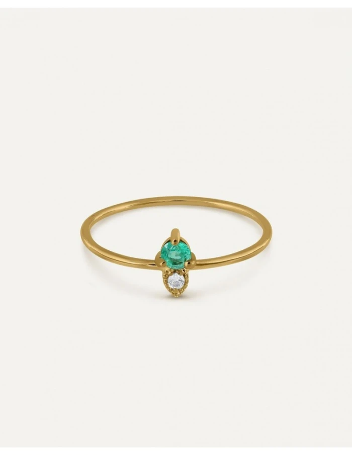 ANILLO MICO ESMERALDA