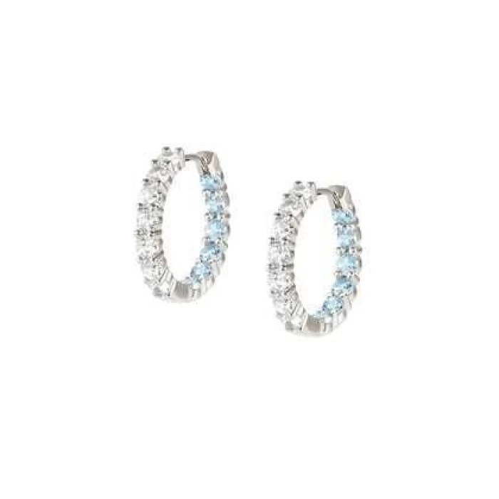 Pendientes CHIC&CHARM ed. JOYFUL en plata 925 y circonitas (BICOLOR)