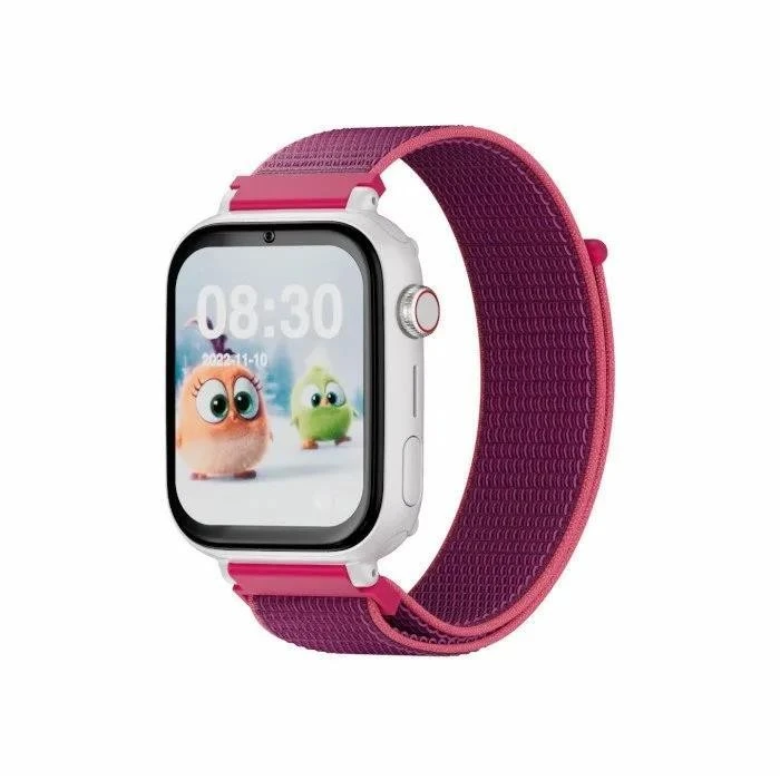 SAVE WATCH BLANCO FRAMBUESA