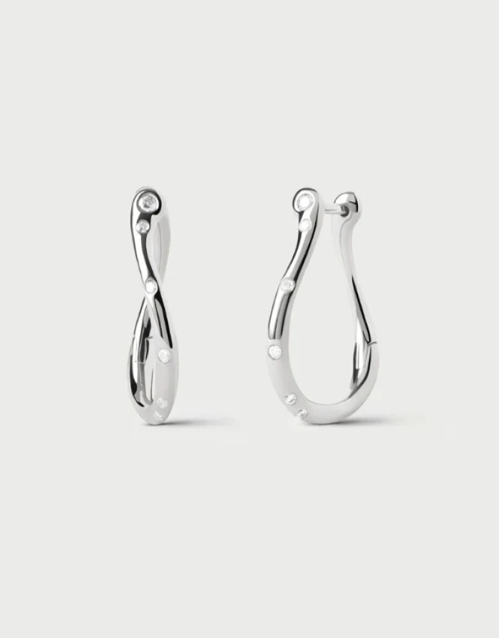 Aros de plata Air mini