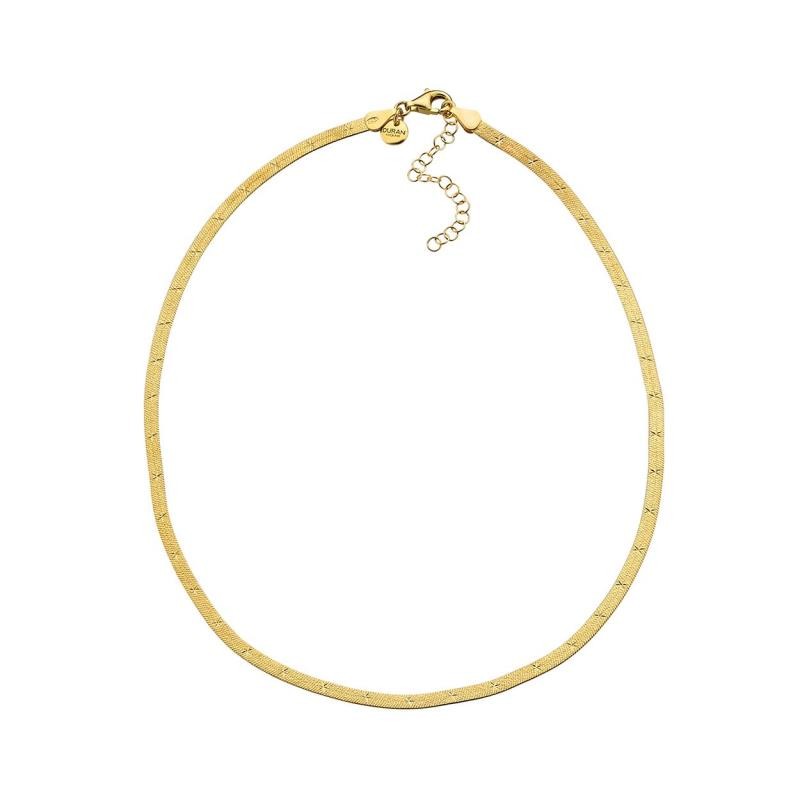 Colgante de Durán Exquse de la colección Cleopatra de plata dorada