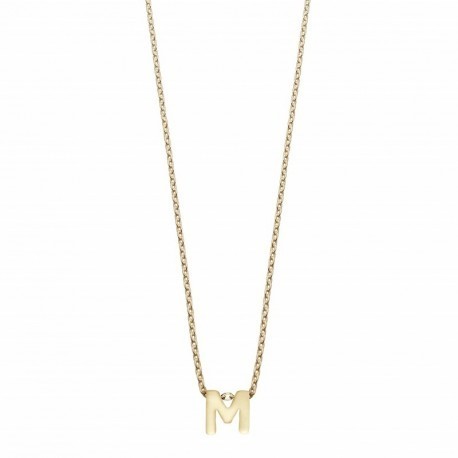 COLLAR INICIAL M GOLD
