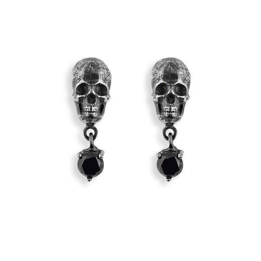 PENDIENTES SKULL LEO