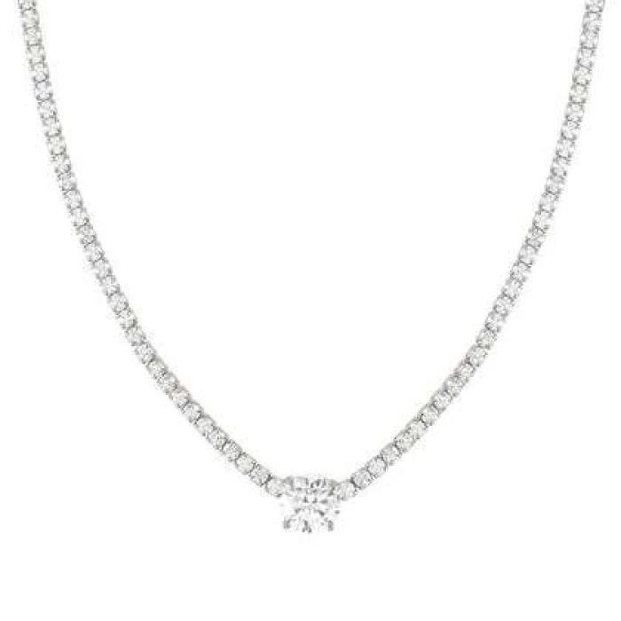 Collar CHIC&CHARM ed. JOYFUL en plata 925 y circonitas (CENTRAL)