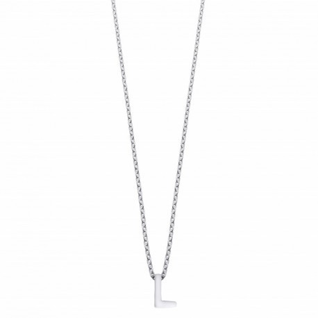 COLLAR INICIAL L SILVER