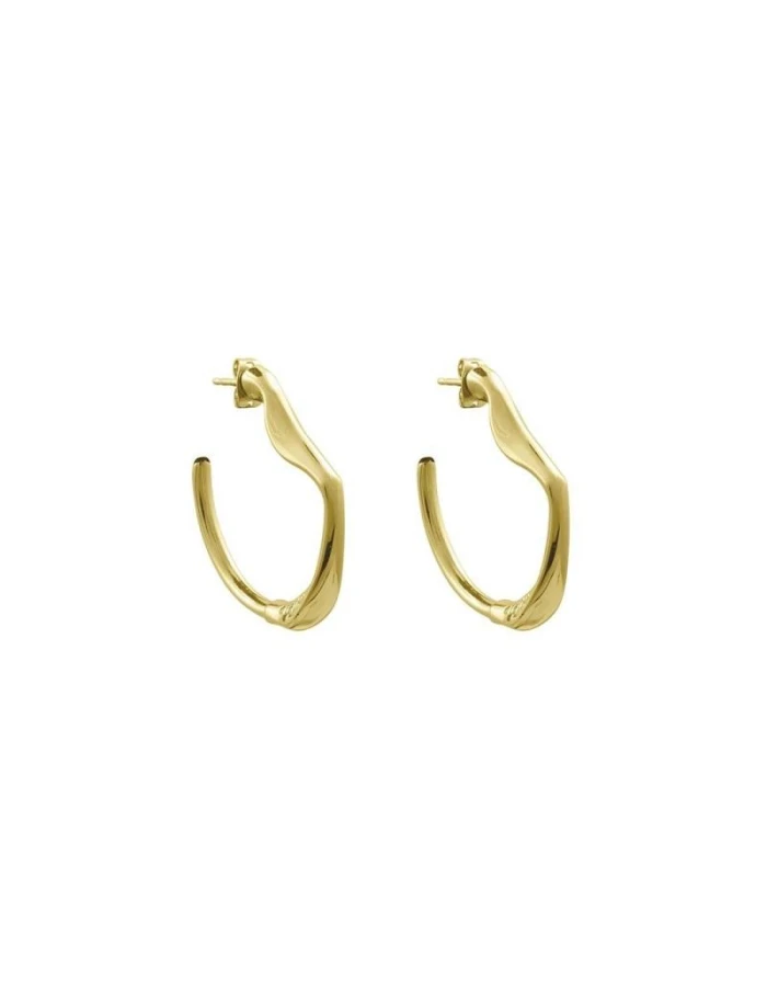 Pendientes Sol y Luna oro