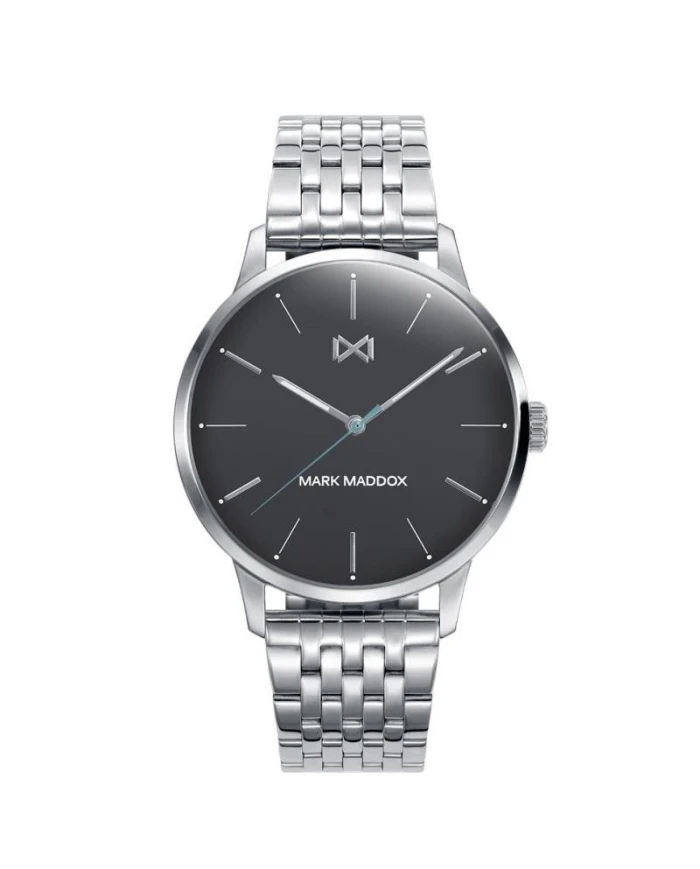 Mark Maddox Northern tres agujas de acero y brazalete