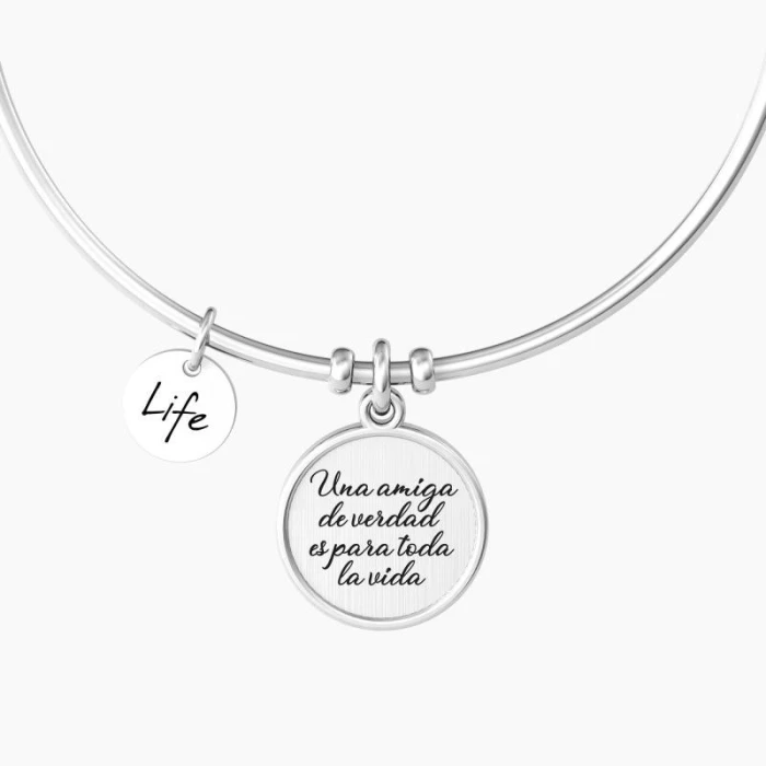 PULSERA UNA AMIGA DE VERDAD ES PARA TODA LA VIDA