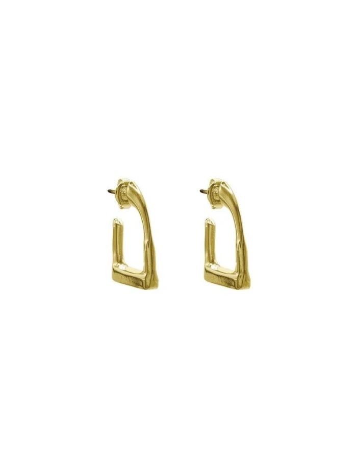 Pendientes Estribo oro