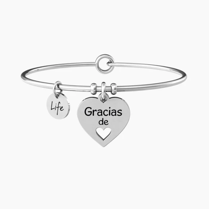 PULSERA GRACIAS DE CORAZÓN
