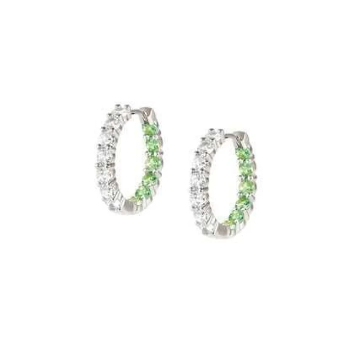 Pendientes CHIC&CHARM ed. JOYFUL en plata 925 y circonitas (BICOLOR)