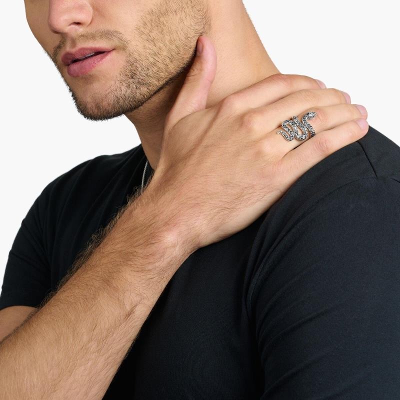 ANILLO ENNEGRECIDA SERPIENTE