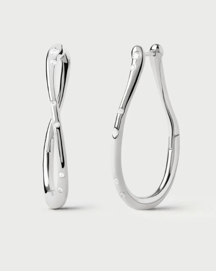 Aros de plata Air