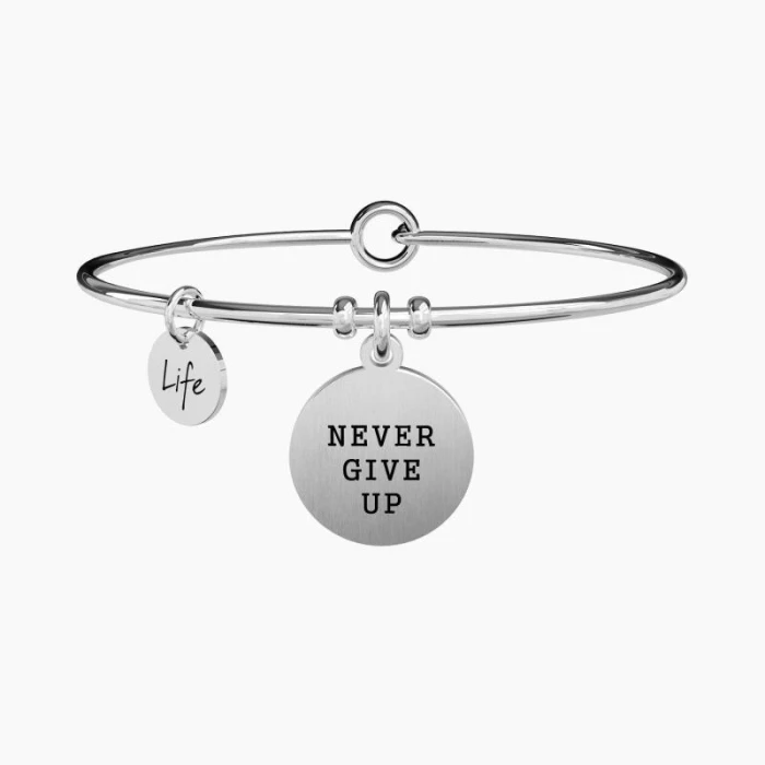 PULSERA NO TE RINDAS NUNCA