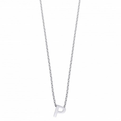 COLLAR INICIAL P SILVER