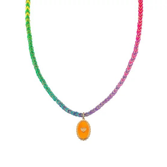 Collar corto POWER - Multicolor - Oro -