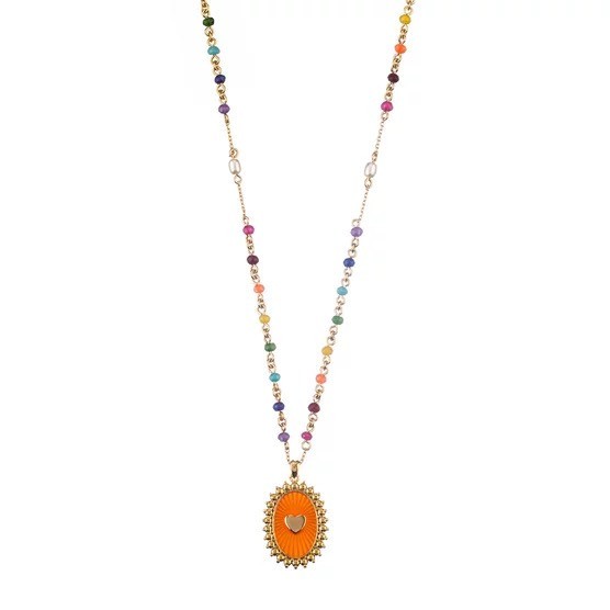 Collar midi DESIRE - Multicolor - Oro -