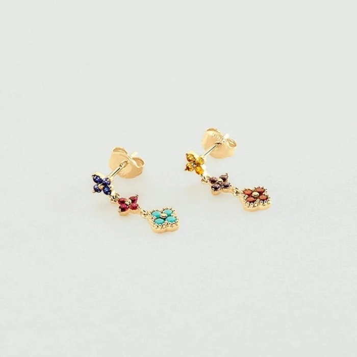 Pendientes largos BELOVED ORO