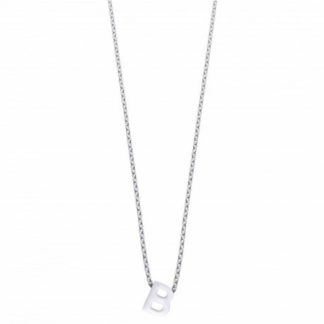 COLLAR INICIAL B SILVER
