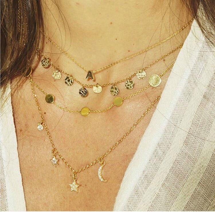 COLLAR INICIAL S GOLD