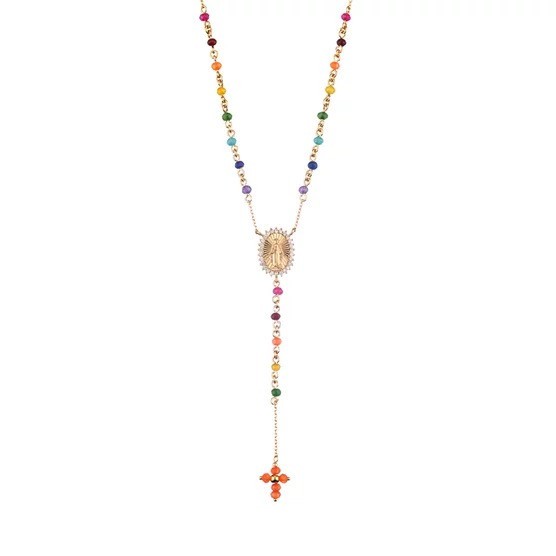 Collar midi EMOTION - Multicolor - Oro -