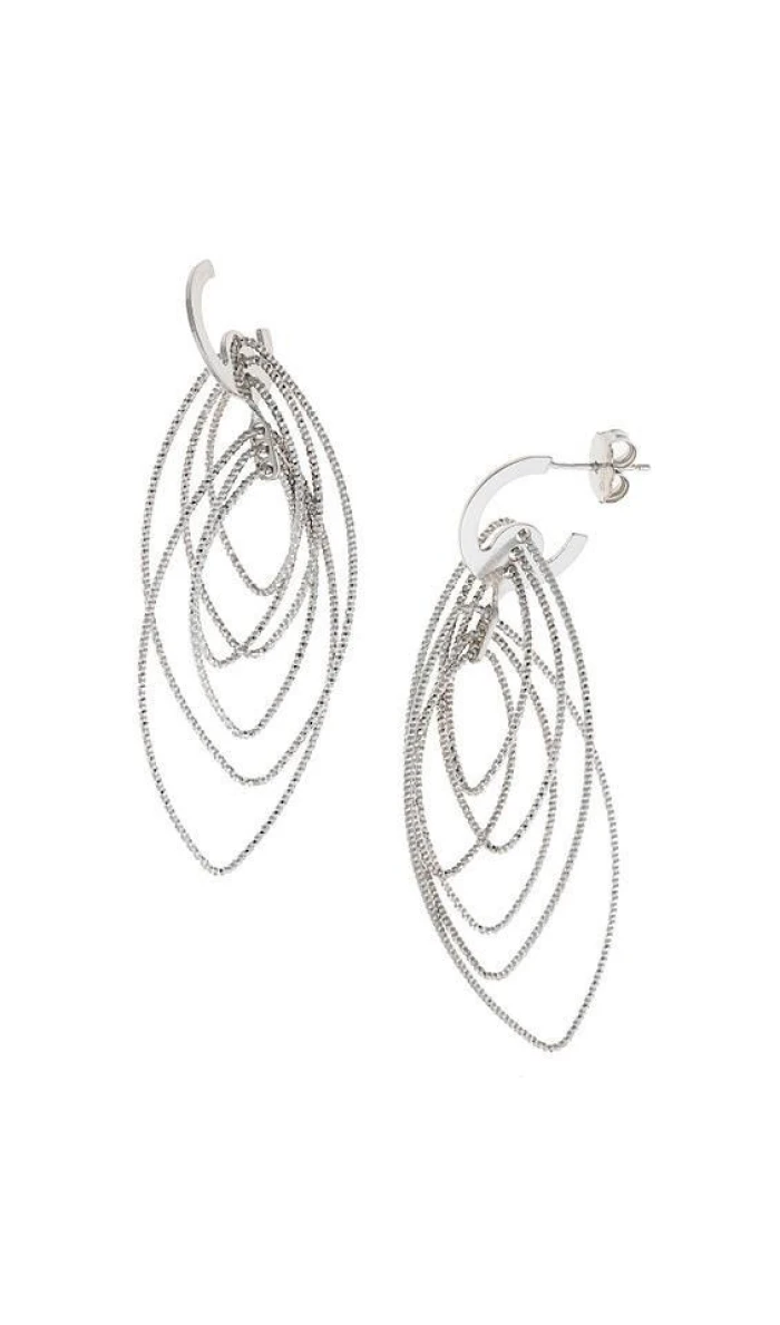 PENDIENTES AROS ENTRELAZADOS
