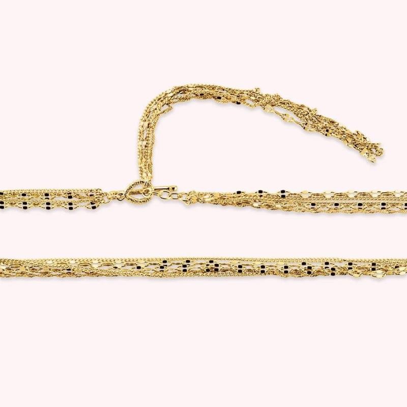 Collar midi NEBET - Dorado