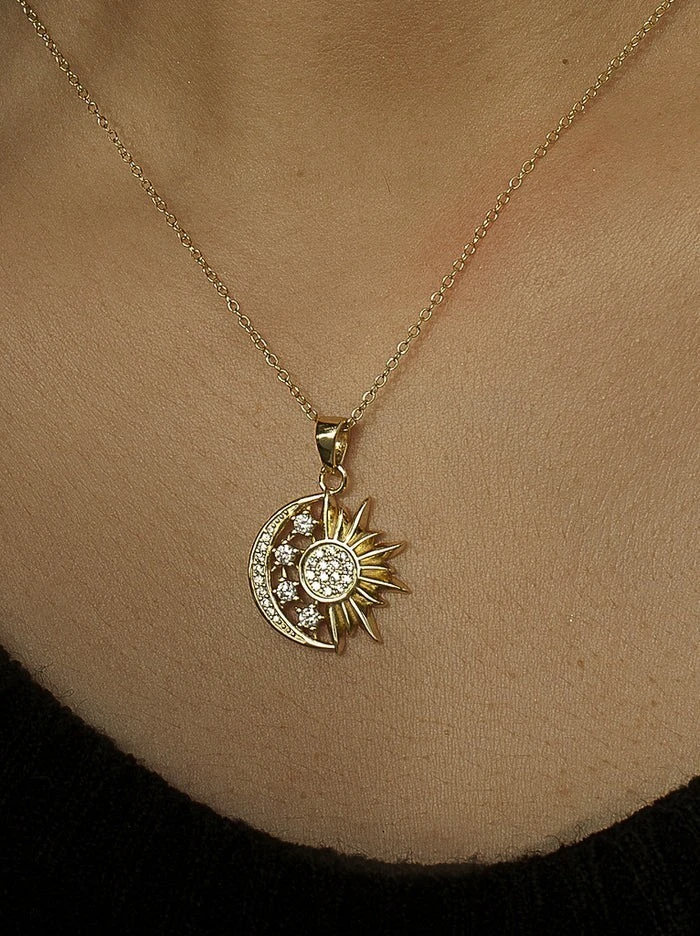 COLLAR LUNA Y SOL