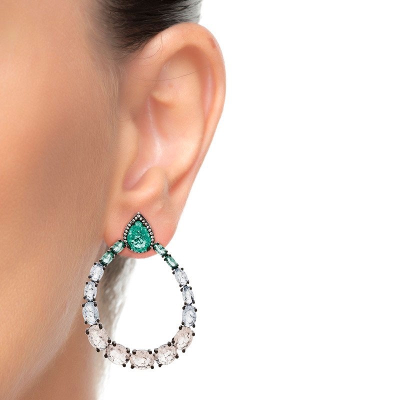 PENDIENTES LAUTHO PLATA