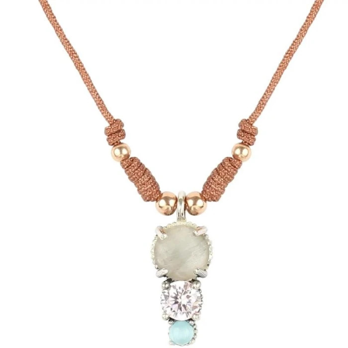 COLLAR SAKURA CUARZO GRIS