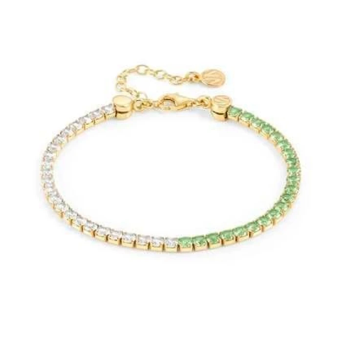 Pulsera CHIC&CHARM ed. JOYFUL en plata 925 y circonitas (BICOLOR)