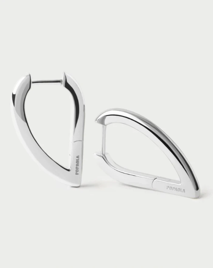 Aros de plata Vento mini