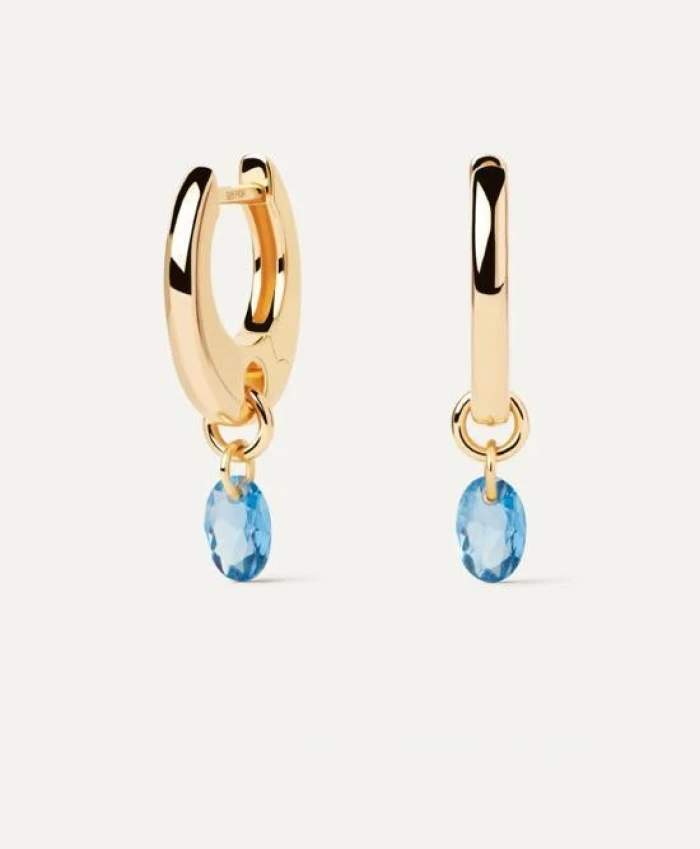 Aros Lily Azul