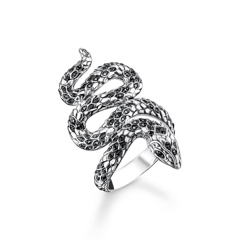 ANILLO ENNEGRECIDA SERPIENTE