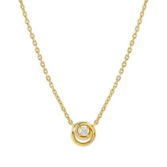 Collar COSMICLOVE en plata 925 y circonitas 