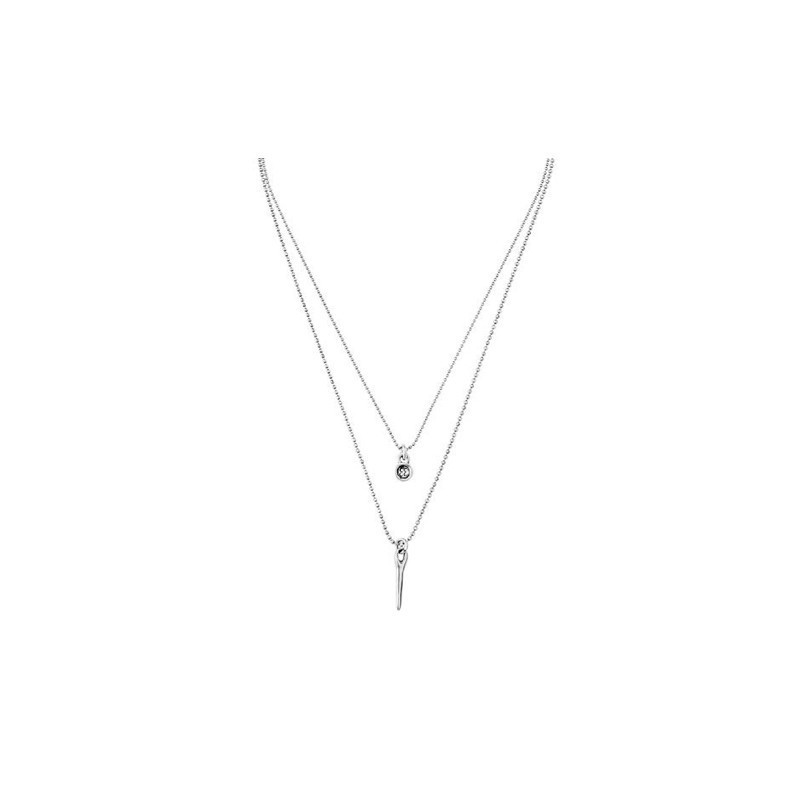 COLLAR DOBLE AGUJA Y BOTON