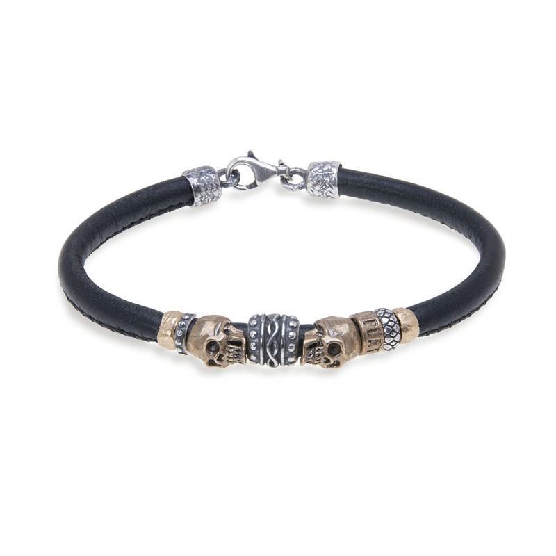 PULSERA UROS SKULL