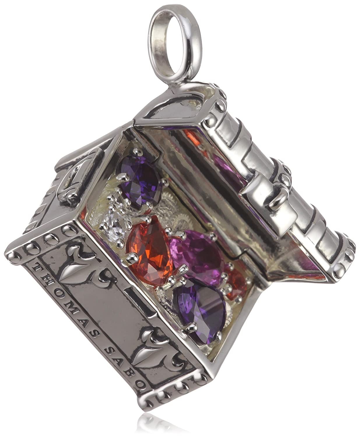 COLGANTE DE PLATA COFRE PIRATA